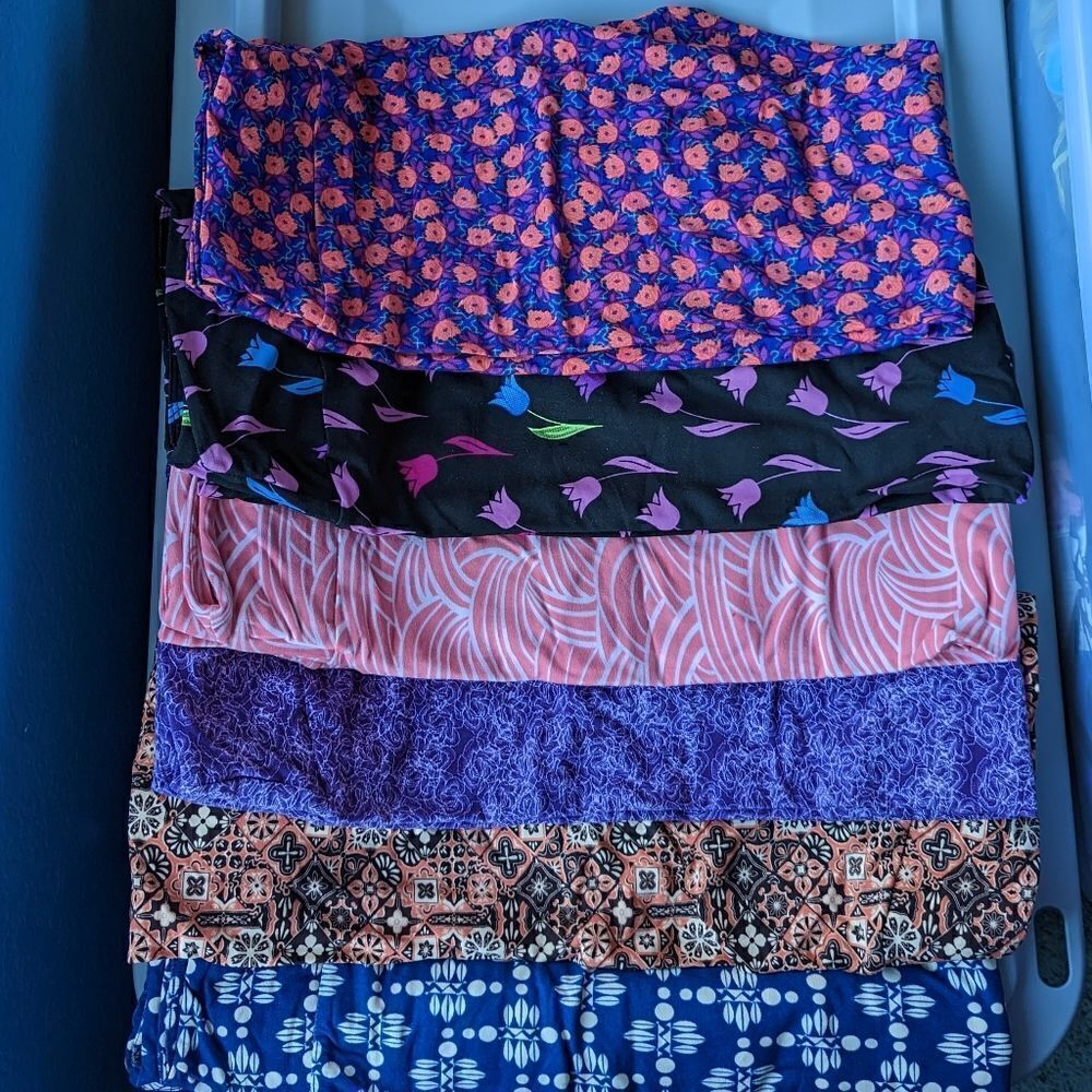 lot of 9 TC lularoe leggings - Picture 4 of 9